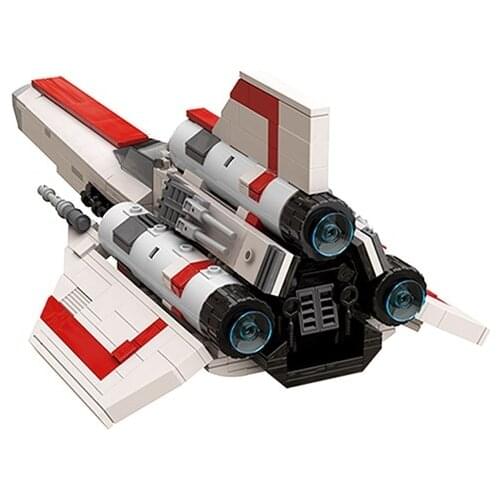 MOC 612PCS Battlestaral Colonial Viperals MKII/MKI Fit High-Tech Space Series Wars Building Blocks Education Bricks Kid Toy