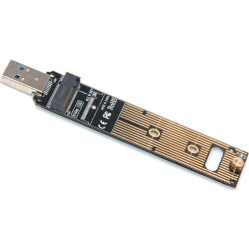 M.2 NVME SSD to USB 3.1 Adapter PCI-E to USB-A 3.0 Internal Converter Card Samsung 970 760 series /WD Black/Intel/Critical SSD