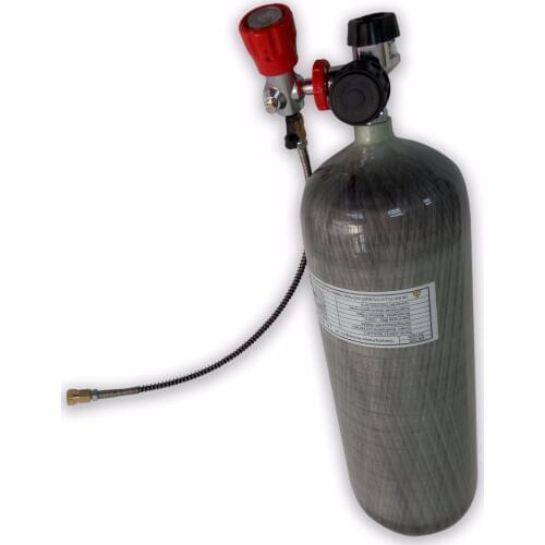 AC1090 9L Air Tank Scuba Pcp Softgun High Pressure Cylinder 4500 Psi Paintball Condor Compressed Air Gun 5 5 Scuba Tank