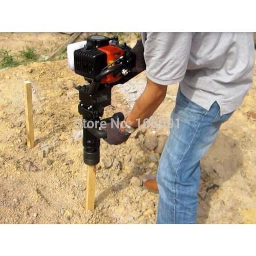 Gasoline hammer, fast dual piling crusher hammers, field engineering gasoline jack hammer pile diver machine piling tool