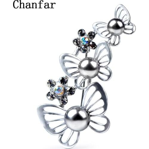 Chanfar Butterfly Brooches For Clothes