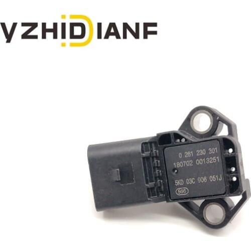 1X Manifold 0261230301 Air Tur-bo Boost Pressure MAP Sensor For Skoda- Fabia- Octavia Roomster Superb Yeti