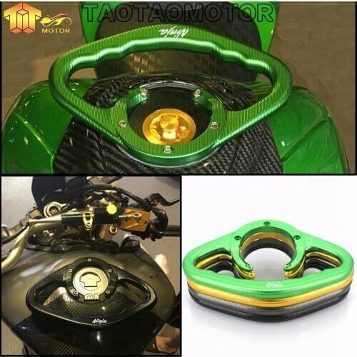 For Kawasaki Ninja ZX14R ZX6R ZX7RR ZX11 ZX10R Motorcycle Passenger Handgrips Hand Grip Tank Grab Bar Handles Armrest ER-6N ER6F