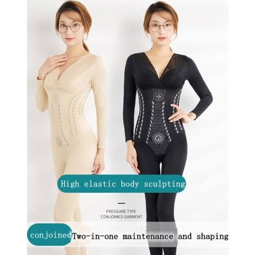 Women Full Body Shaper Bodysuit Butt Lifter Waist Trainer Slimming Shapewear Post Liposuction Thigh Trimmer Colombian Reductive