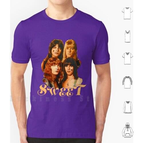 The Sweet 23 T Shirt 6xl Cotton Cool Tee Fox On The Run Blockbuster Blitz Vintage Retro 1970 Music Hippie Rock 1960s 70 That