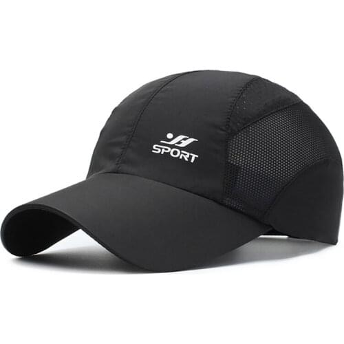 Outdoor Cycling Caps Sun Visor Hats Solid Lightweight Breathable Sports UPF50+ Ultra Thin Cooling Baseball Hats