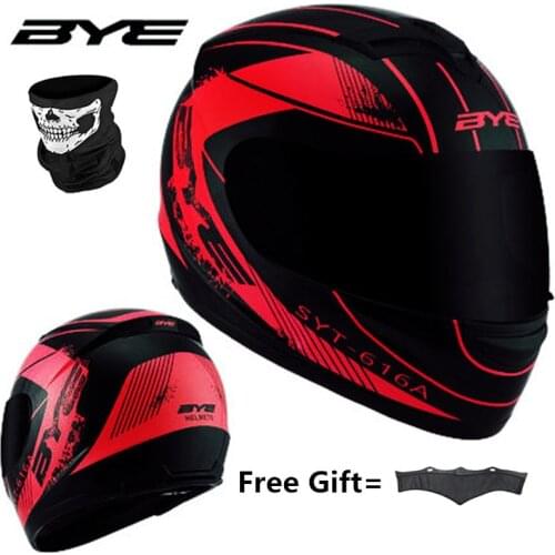RED Black Adult Full Face Helmet Motorcycle Helmet vintage Motorcycle Motorbike Vespa