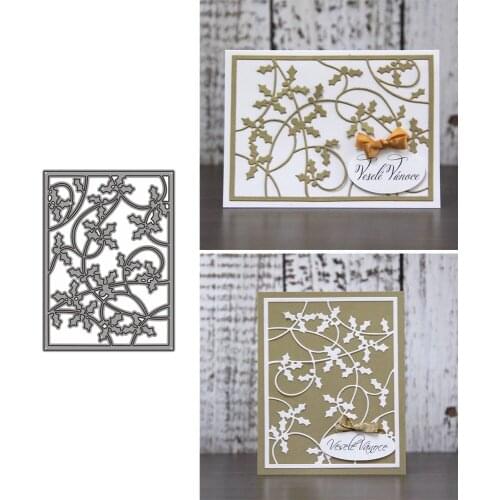 Flower vine card metal cutting dies stencils for decoration metal die for DIY scrapbooking dies scrapbooking new dies 2021