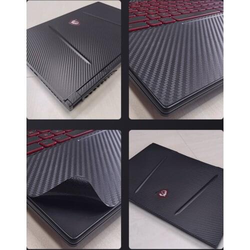 KH Carbon fiber Laptop Sticker Skin Decals Cover Protector Guard for MSI GP76 GE76 17.3"