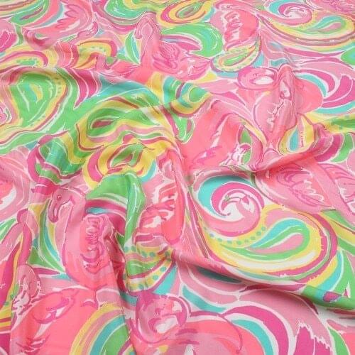 Perris Silk Crepe De Chine Fabric Spring and Summer Dress Mulberry Silk Fabric Shirt Clothing Fabric