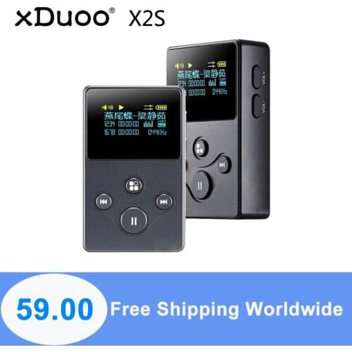 XDUOO X2S Hi-Res Lossless Portable Music Player DSD128 24Bit 192Khz 128GB OLED MP3 Player