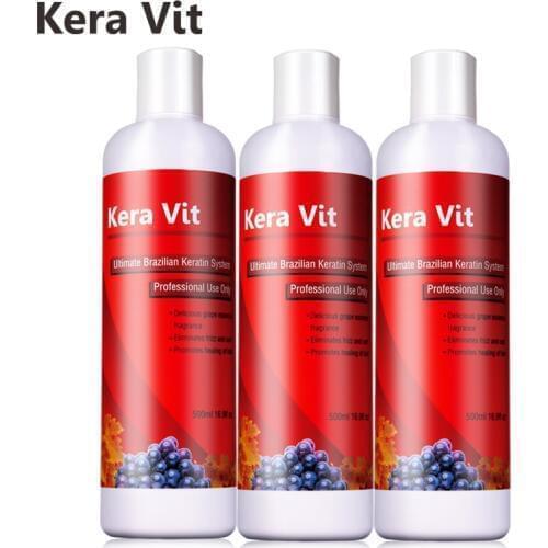 Cheapest 3pcs *500ml Brazilian Keratin Hair Straightening Product 5% Formalin Treatment for Hair Care Smooth and Nourish Hair