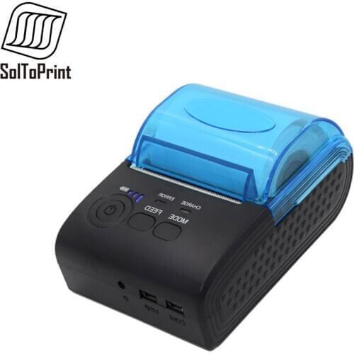 Thermal Receipt Printer 58mm Wireless Portable Label Printer Bluetooth Thermal receipt printer For receipt Bill Printer