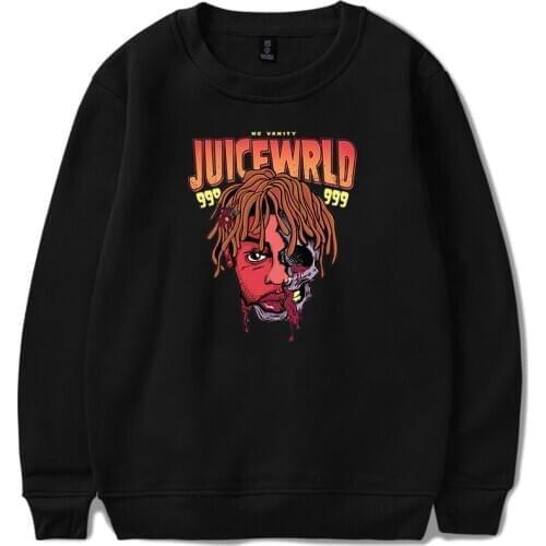 Rapper Juice Wrld Hip Hop Hoodie Men Women Fashion Long-sleeved Hoodies Sweatshirt New Hot Trend Casual Tracksuit Tops clothes