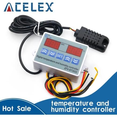 ZFX-ST3022 digital display intelligent temperature controller humidification and dehumidification greenhouse incubation