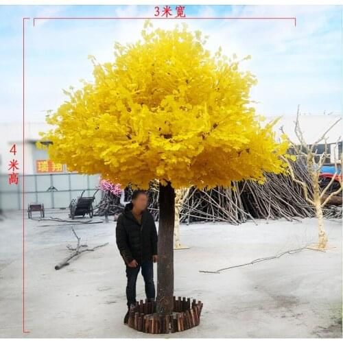 Cherry tree as background decoration props