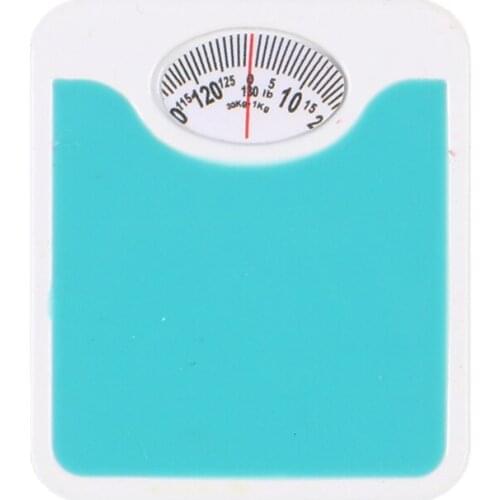1pc Mini Weigh Scale Simulation Dollhouse Miniature Accessories Weight Balance Model Toys for Doll House Decoration
