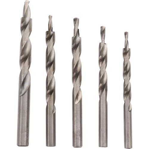 4-8/5-9/5-10/6-10/8-12mm Twist Step Drill Bit Drilling Hole Fast Wood Spiral Drill Bits High Strength Woodworking Drilling Tool