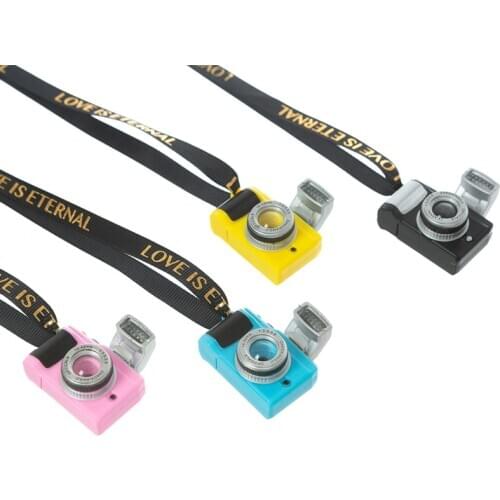 Camera Toy Doll accessories BJD 1/4 Keychain Mini SLR Multi Color Shutter Sound Flash Mini Camera Model Toy for children
