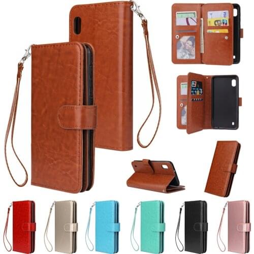 For Samsung Galaxy A3 A5 A7 A6 Plus A8 A9 A10 A20 A30 A40 A50 A70 Wallet Card Leather Luxury Case Flip Cover Phone Bag