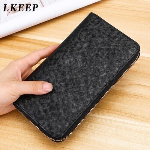 Long Clutch Wallet Men Large Capacity Wallets Female Purse Lady Purses Phone Pocket Card Holder Carteras Multi-card Package