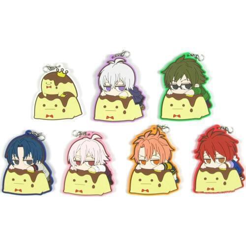 Idolish7 Anime keychain IZUMI IORI YAMATO NIKAIDO SOGO NAGI TAMAKI Gaku Mitsuki OSAKA Rubber strap/mobile phone charms D171