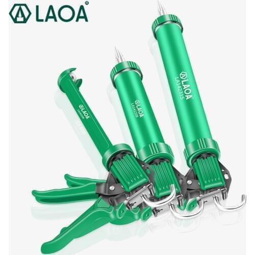 LAOA Glass Glue Gun Aluminum alloy Professional Pressure Glue tools