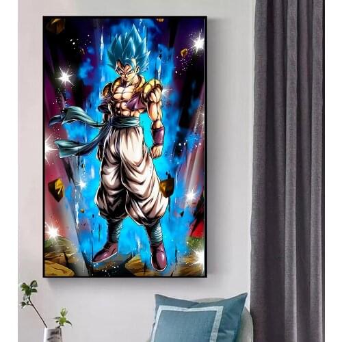 Blue Anime Cuadros Cartroon Character Diamond Painting 5D DIY Diamond Mosaic Embroidery Cross Stitch Kits Boys Home Decor Art