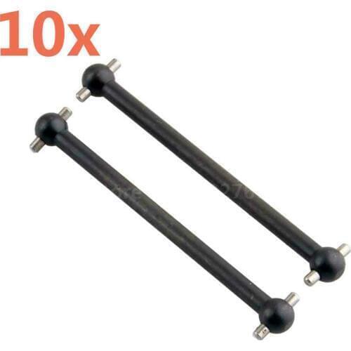 Wholesale 10 Pieces HSP 08059 08029 Dogbone (F/R) 89.5mm For 1/10 RC 4WD Model Car Metal Alloy Upgrade Spare Parts HSP HPI