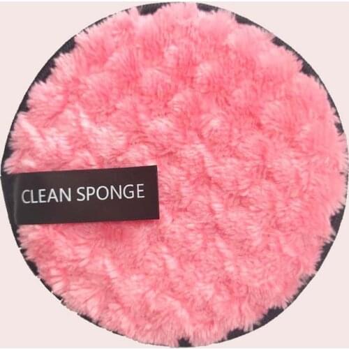 4Pc Microfiber Cloth Pads Facial Makeup Remover Puff Double Layer Face Cleansing Towel Reusable Cleaning Wipe Towel