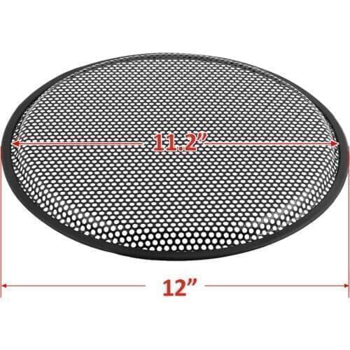 10" 12" Car Audio Speaker Mesh Sub Woofer Subwoofer Grill Dust Decoration Cover Protector Subwoofer Grill Frame COVER