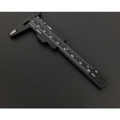 80mm Double Scale Vernier Caliper Measure Ruler Tool Woodworking Gadget Depth Measurement Gauging Survey for Jewelry