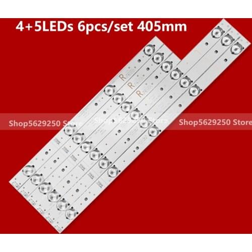 LED Backlight strip 5/4 lamp For ERISSON 40'' TV 5800-W40001-LP00 RP00 40LES76T2 V400HJ6-PE1 40LE7120 40LE5120 NE-40F301CN16