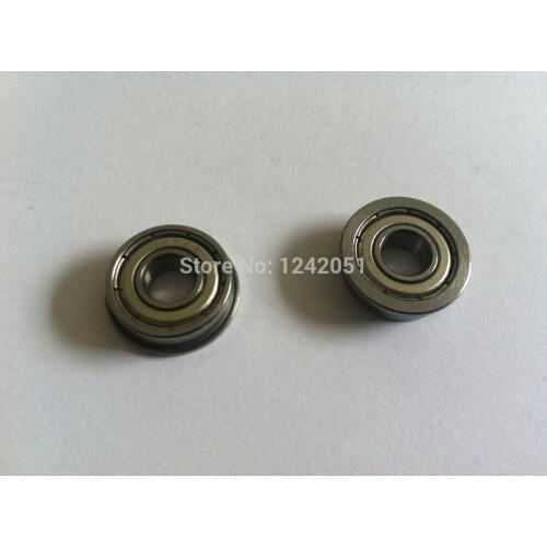 10pcs flange bushing ball bearings F697 F697ZZ 7*17*5 mm