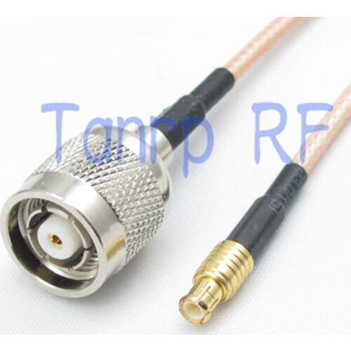6in RP TNC male plug to MCX male plug RF adapter connector 15CM Pigtail coaxial jumper cable RG316 extension cord