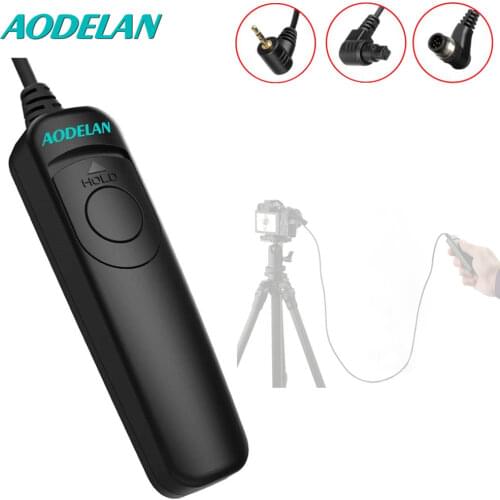 AODELAN Universal RS-C6/C8/N8/N10/S6/S8/O6/P6 DSLR Camera Remote Control Cord Camera Shutter Release Cable For Canon Nikon Sony