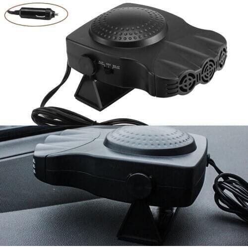 Car Heater Portable Car Heater Auto Heater Cooling Fan 3-outlet Defrosts Defogger 12v 150w Glass Defrost Car Hot Air Blower