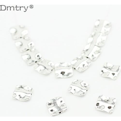 Dmtry 20pcs/lot Wholesale Fashion Jewelry Making DIY Mental Beads Handmad Charms Bracelet Necklace Spacer Beads Accessory LC0219