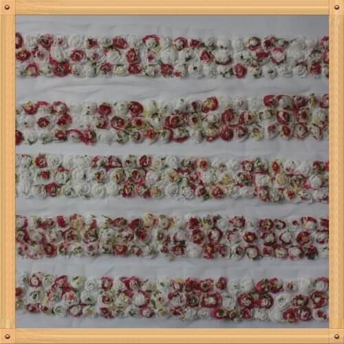 15/40y 2" Classic Print Chiffon Rosettes Lace Trim For DIY Baby Girls Hair Bows Rompers Clothes Making Scrapebooking Accessories