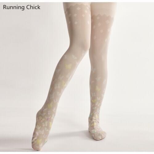 Butterfly Flying Printed Pantyhose Women Winter Romper With Good Ratings Shiny Sequin Womens Rompers