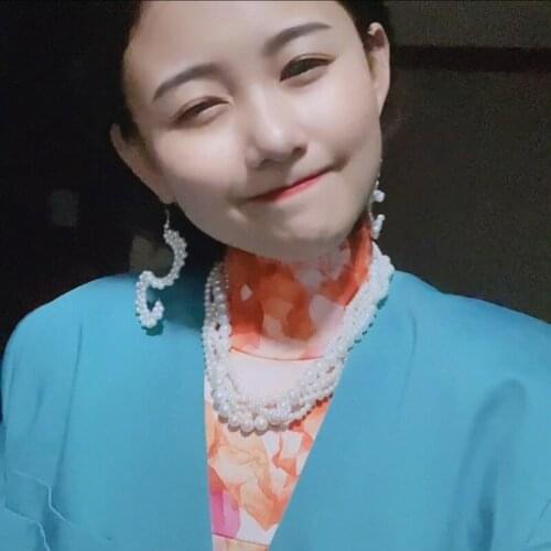 Liemjee Fashion Personality Jewelry Multi-Layer Irregular Pearls Necklace For Women Feature Namour Charm Gift All Seasons