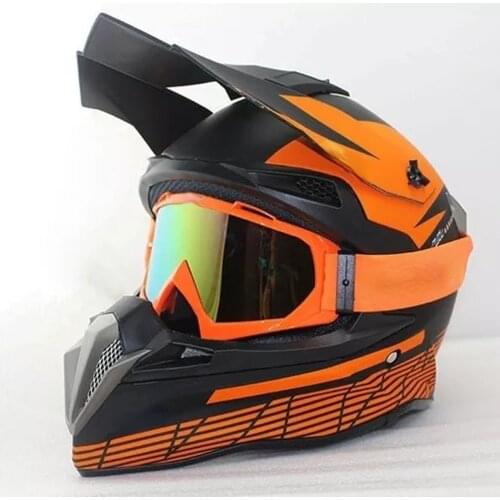 Motorcycle Helmets Dirt Road Bike Motocross Racing Moto Bicycle Capacete Locomotive Full Face Helmet 3/4 Enduro Casco For Ktm