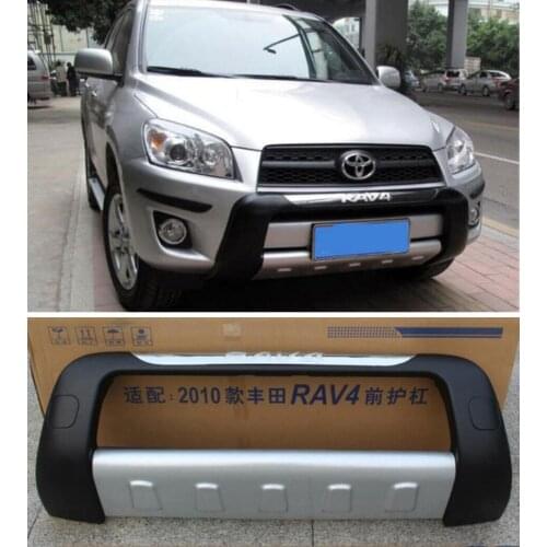 ABS Front +Rear car Bumper Diffuser Protector Guard Skid Plate Fits For Toyota RAV4 2009 2010 2011 2012 year