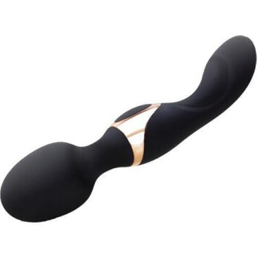 USB charging double head vibrating bar G point masturbation adult sex toys