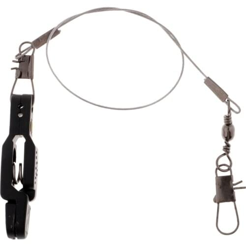 Snap Weight Release Clip with Leader Snap for Outriggers, Downriggers, Planer Board