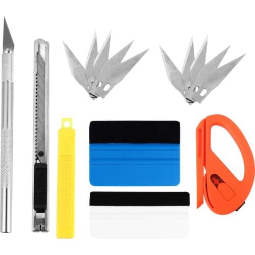 1 Set Auto Vinyl Wrap Window Tint Film Tool Kit Car Sticker Installation Kit