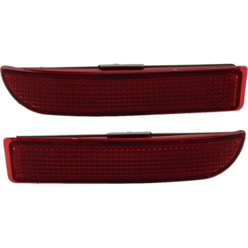 1 Pair Rear Bumper Reflector Light Tail Brake Lamp Fit For Toyota RAV4 8191013022 8192013022 2006 2007 2008 2009 2010 2011 2012