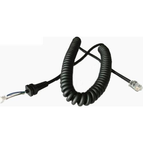 10x MH-42 MH-48 Microphone Cable Replacement Cord For Yaesu MH-48A6J FT-1900 FT-2900 FT-1500 FT-1807M Radio Walkie Talkie