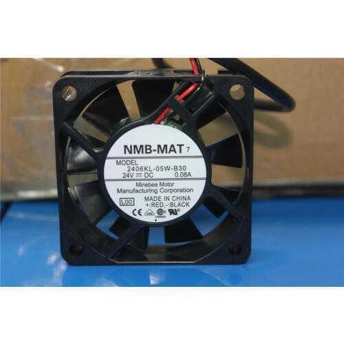 2406kl-05w-b30 genuine new DC24V 0.08A 60 * 60 * 15mm variable frequency cooling fan