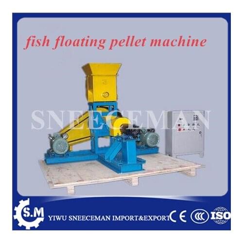 30-40kg/h Single phase Electric Fish food machine extrusion machine floating fish feed pellet machine mill to feed your fish pet